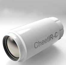Through-camera CheetIR-C output image