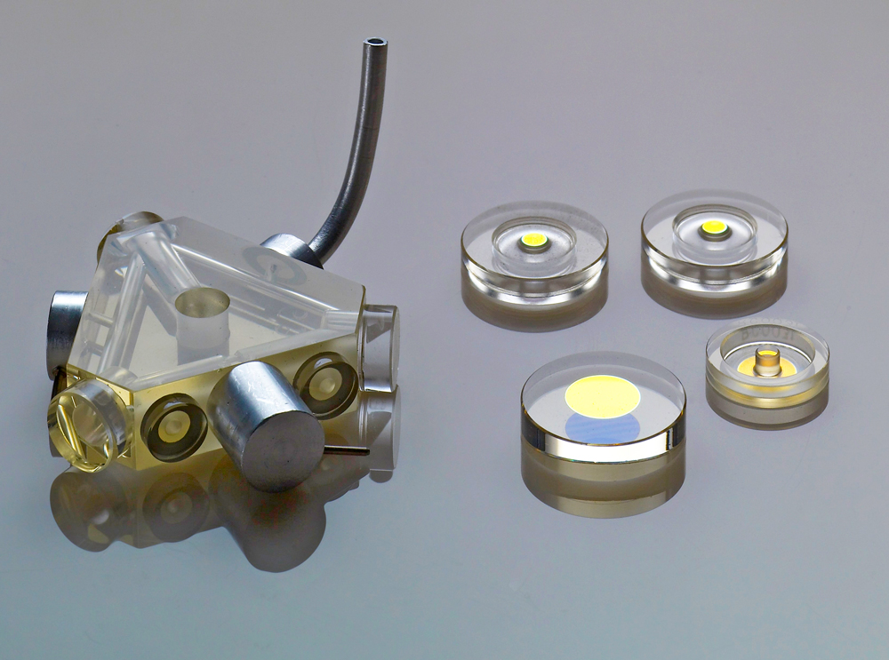 Ring laser gyro laser components
