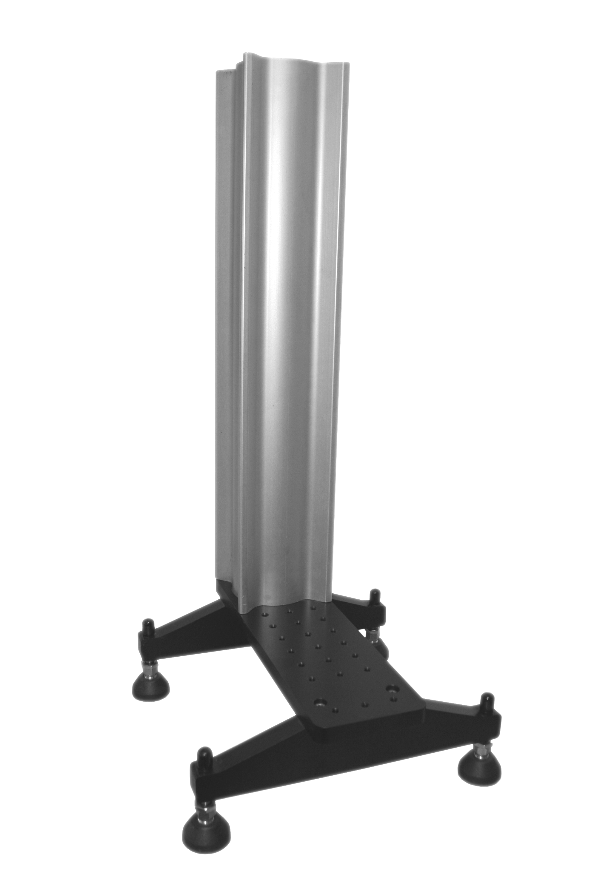 Application example for mounting base with vertical mounted X95-Profil