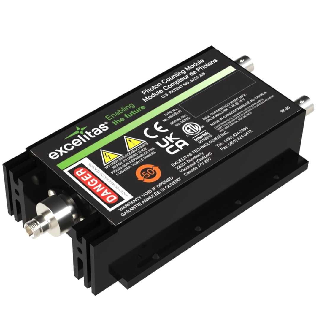 Excelitas Introduces SPCM-1064 Single-Photon Counting Module with Superior Photon Detection Efficiency at 1064 nm