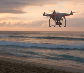 Detectors in Drones for LiDAR and Range Finding