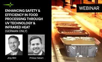 Enhancing Safety and Efficiency in Food Processing through UV-Technology & Infrared Heat