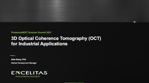 3D Optical Coherence Tomography for Industrial Applications