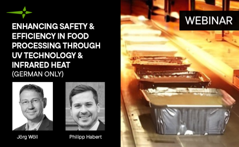 Enhancing Safety and Efficiency in Food Processing through UV-Technology & Infrared Heat