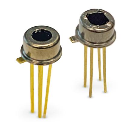 TPD 1T 0122 and TPD 1T 0123 Thermopile Detectors in TO-46 housing