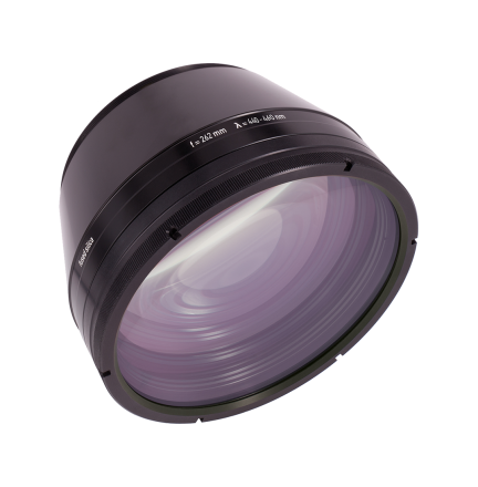 F-Theta-Ronar 440 – 460 nm, 262 mm